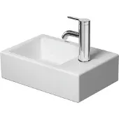 Duravit Möbel-Handwaschbecken Vero Air 38x25cm, HL re, o. ÜL, m HLB, weiß