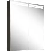 Schneider ARANGA TW Lichtspiegelschrank, 2 Türen, 695x120x700mm, Lichtbänder oben, 160.470.02.44