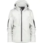 Dassy Gravity Women Softshell-Jacke für Damen - weiß/anthrazitgrau - M