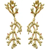 Luxenter Ohrringe mit 18k Gold-Finish - Ikuzol