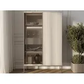GRAINGOLD VITRINE Kaschmir 104/166/39 cm Deo