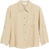 s.Oliver Blouses Beige Größe: 46 | Longsleeves Outlet | Damen | Braun