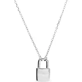 Luxenter 925 Sterling Silber rhodiniert Halskette - Imlor
