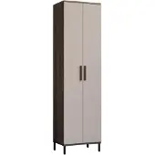 Hannah Home | Wandschrank Hannah Naturel Spaanplaat 50x35.5x183.6 cm | NADUVI