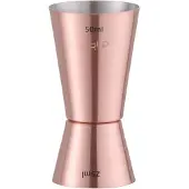 Hendi Jigger 25 + 50 Ml Rostfreier Stahl Mit Kupferbeschichtung