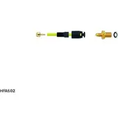 Jagwire Pro Quick-Fit Adapter für Hayes Schwarz/Gold - Hydraulic Adap...