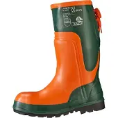 Cofra Feldtmann Waldarbeiterstiefel Ulme KWF SB SRA Gr. 46 grün/orange