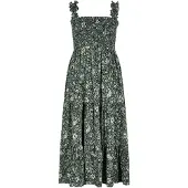 Apricot Druckkleid "Ditsy Midikleid" mit floralem Muster