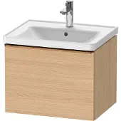 Duravit Waschtischunterschrank D-Neo 58,4x45,2x44cm, 1 A, wd, b geb/Eiche Nat