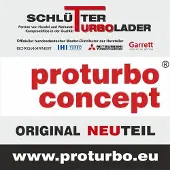 SCHLÜTTER TURBOLADER Lader, Aufladung proturbo concept  - KIT mit ERWEITERTER GEWÄHRLEISTUNG. PRO-00618
