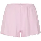 Hunkemoller Pyjama-Shorts Pointelle Rosa
