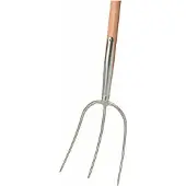 Ideal PIONIER-Streugabel, 3 Zinken, 135 cm Eschen-Stiel