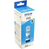 Epson 113 EcoTank Pigment Cyan ink bottle, Original, Cyan, , Ecotank ET-5880, EcoTank ET-5850, EcoTank ET-5800, EcoTank ET-16650, EcoTank ET-16600, 6000 Seiten, 70 ml