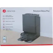 Roborock Qrevo Plus, Beutellos, Schwarz, Rund, Staubbeutel, 0,33 l, 63 dB
