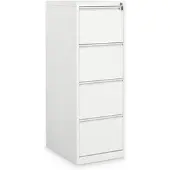 Ceha Hängeregistraturschrank 1-bahnig mit 4 Schüben in signalweiß