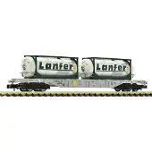 Fleischmann 6660088 N Containertragwagen