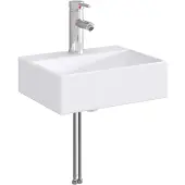 Syfax Waschbecken mit Wasserhahn und Abfluss Chrom