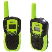 Moses . Expedition Natur Walkie-Talkie, 2 Walkie-Talkies für Kinder ab 6 Jahren, bis zu 3 km Reichweite, 22 Kanäle, 2er Set Funkgeräte mit integrierter