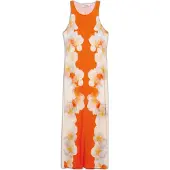 Desigual Kleid für den Alltag Jasmine 26SWVK37 Orange Slim Fit