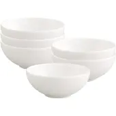 Villeroy & Boch Dipschale "Dipschalen Royal ø 9,2 cm 6er Set weiß" 6 Spülmaschinenfest, Mikrowellensicher