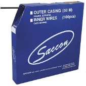 Saccon Ummantelung des hinteren Umwerfers in der Box 50 m
