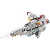 ReoBrix Lagrange Ruzby Fregatte Klemmbaustein Set 866 Teile