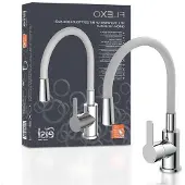 OEM FLEXO Waschtischarmatur – Hoher Auslauf – Um 360 Grad schwenkbar – Wassersparfunktion