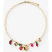 Sissy-Boy Kette Mit Perlen Und Anhängern - Creme