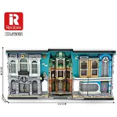ReoBrix Architekturbuch Klemmbaustein Set 3108 Teile