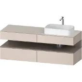 Duravit QA4778043910000 QTG KWTU WH Ek. 1600x550x600 Tp. Mt.