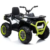 Wisam Elektro Quad XMX607 Weiß Ledersitz Reifen LED