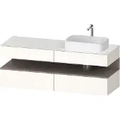 Duravit QA4778043220000 QAT KWTU WH Ek. 1600x550x600 Wß Hgl.