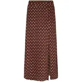 Ydence Damen Röcke Skirt Louis - Bruin - Größe M