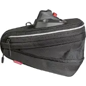 Klickfix Bikepack Sport Expandable Satteltasche Schwarz Schwarz One Size