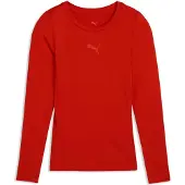 Puma teamLIGA26 Baselayer Tee LS Jr