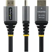 StarTech.com 1ft (30cm) HDMI 2.1 Cable, 8K, Certified