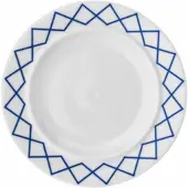Alessi Dessertteller My Beautiful China White 20 cm (4er Set)