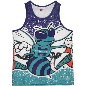 Mitchell & ness Jumbotron Mesh Charlotte Hornets