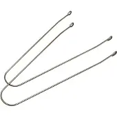P2r Paar Schutzbleche aus Edelstahl 26-650B