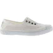 Victoria 1915 Damen Baumwolle-Schlupfschuhe Weiß (Blanco), 106623-20