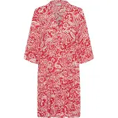 Kaffe Midikleid "Damen Kleid KAellen", Damen, Gr. 40, N-Gr, rot (poppy rot, chalk paisley), Obermaterial: 100% Viskose LENZING ECOVERO CV LenzEcov., Kleider Midikleid