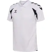 Hummel Hmlcore 2.0 Polo - white/black, Größe:XXL
