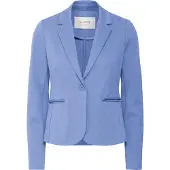 B.young BYRizetta Damen Blazer Jackenblazer Anzugsblazer mit Stretch Reverskragen 1-Knopf-Form Paspeltaschen Slim fit