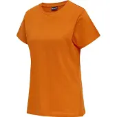 Hummel T-Shirt Damen Red Basic
