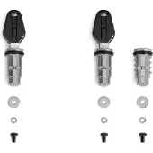 Shad Ersatzschloss-Set für TR40 und SH38X 3er-Set für TR40 und Terra Top braun