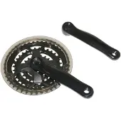 P2r MTB-Tretlager mit Kettenschutz 7-8V. 150 mm 42-32-22