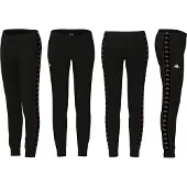 Kappa Jogginghose 303R5K0 Schwarz Slim Fit