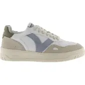 Victoria für Herren. 1257101 Mehrfarbige Turnschuhe aus Leder von Seul (40), Wohnung, 3 bis 5 cm, Schnürsenkel, Lässig