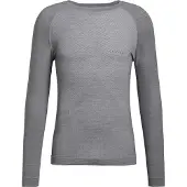 Falke Herren Langarmshirt Wool-tech Light grey-heather (3757) XL