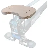 Gibbon Slacklines - Slackrack Podest - Slackline Gr 33 x 25 x 4 cm braun